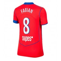 Paris Saint-Germain Fabian Ruiz #8 Tretí Ženy futbalový dres 2025-26 Krátky Rukáv